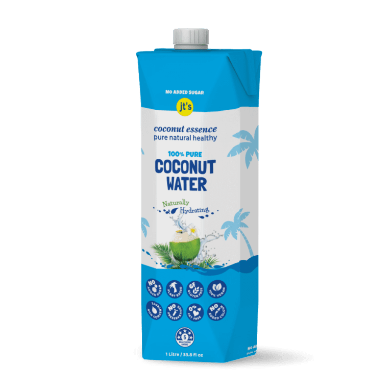 Pure Coconut Water 1L X 12 Tetrapack - JT's Coconut Essence